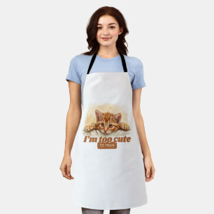 Tablier Don de Kitten Witty pour les papas de chat