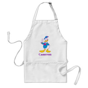 Tablier Donald Duck Signe de Paix
