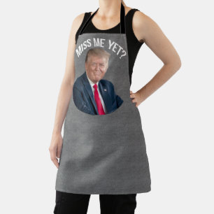 Tablier Donald Trump, Donald Trump et moi, me manquent