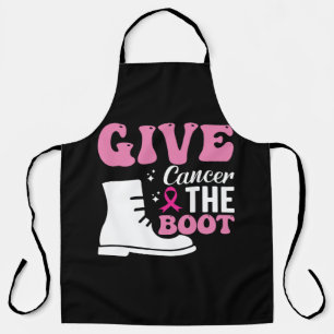 Tablier donner le cancer de la botte conscience du cancer