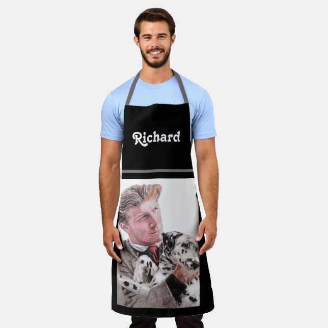 Tablier Dons de Chien Dalmatien Dads Art Spotty Kitchen Ap (Porté)