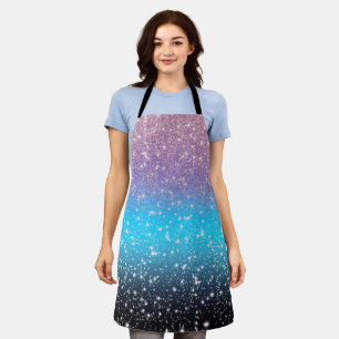 Tablier Douche Sparkling Ombre en bleu