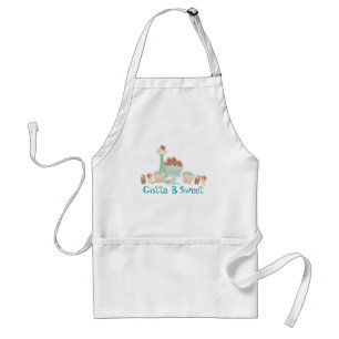 Tablier doux délicieux de chef de pâtisserie de