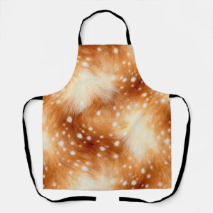 Tablier Doux Fourrure Faon Bois Cosy
