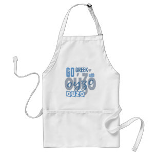 Tablier d'ouzo - choisir style & couleur