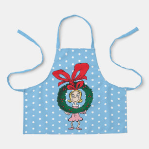 Tablier Dr Seuss Cindy-Lou Who - Wreath