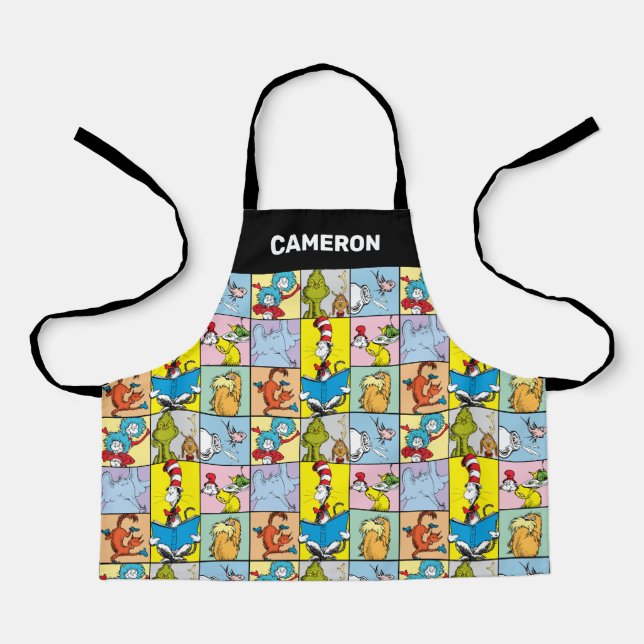 Tablier Dr Seuss | Graphique Histoires (Recto)