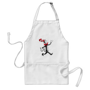 Tablier Dr. Seuss Le Chat dans le Chapeau fait le Chat d