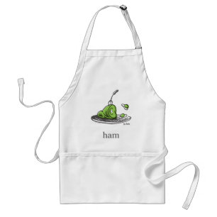 Tablier Dr. Seuss   Les Œufs verts au jambon