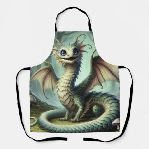 Tablier Dragon Jabberwocky Cute Imaginaire Créature Art