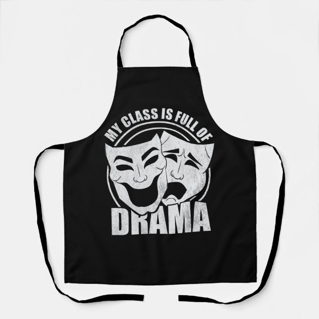 Tablier Drama Broadway Enseignant Théâtre Acteurs Théâtre (Recto)