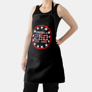 Tablier Drapeau américain 250e anniversaire 1776-2026 État