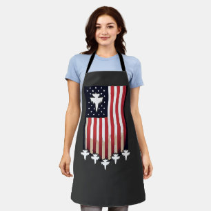 Tablier Drapeau Américain 4 juillet-65079