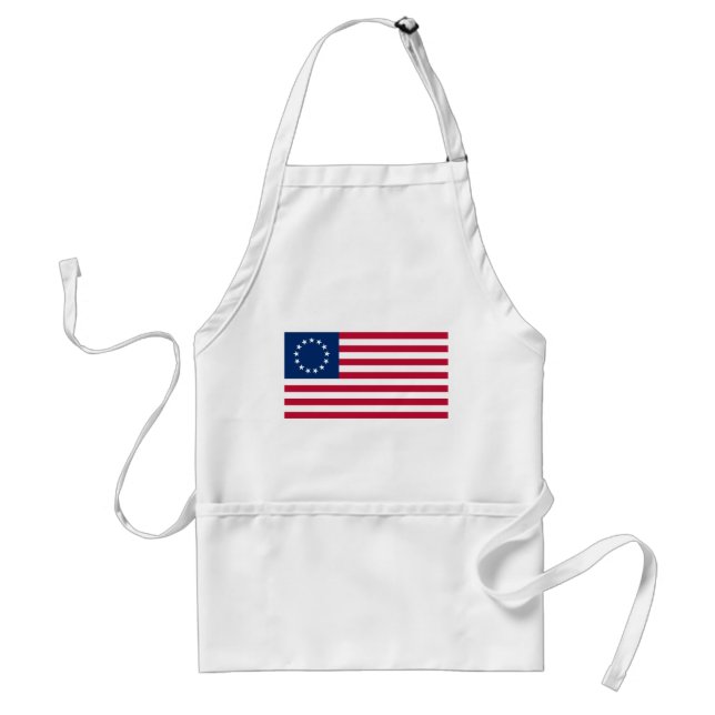 Tablier Drapeau américain Betsy Ross (Devant)