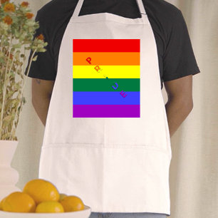 Tablier Drapeau arc-en-ciel LGBT Pride