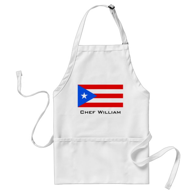 Tablier Drapeau classique de Porto Rico (Devant)