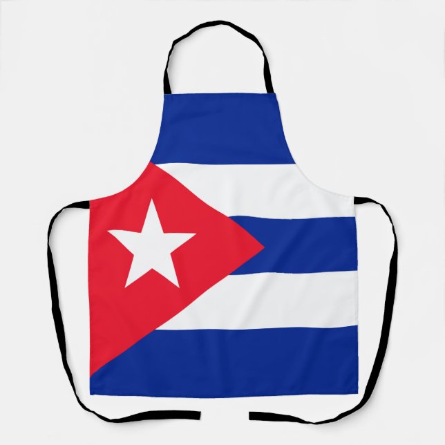 Tablier Drapeau Cuba (Recto)