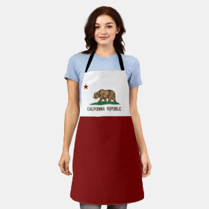 Tablier Drapeau de Californie