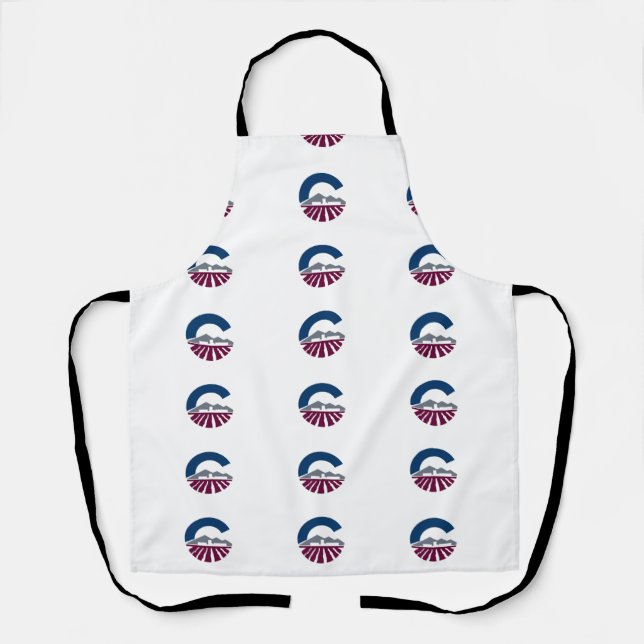 Tablier Drapeau de Chandler, Arizona (Recto)