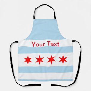 Tablier Drapeau de Chicago, Illinois