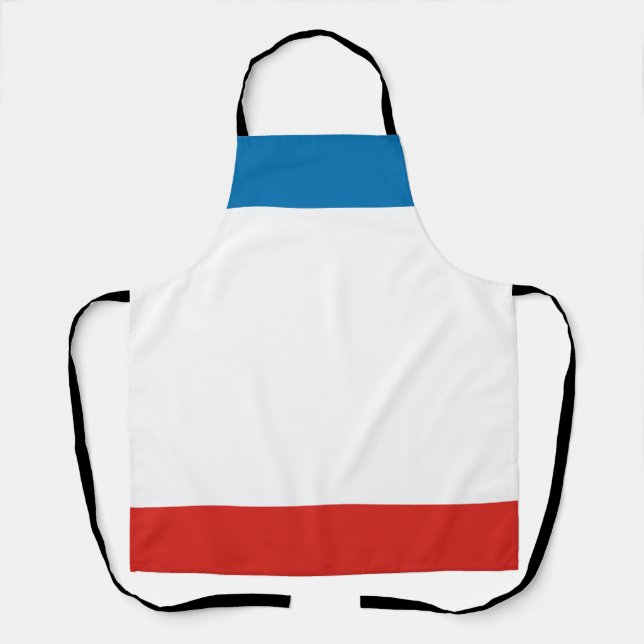 Tablier Drapeau de Crimée (Recto)