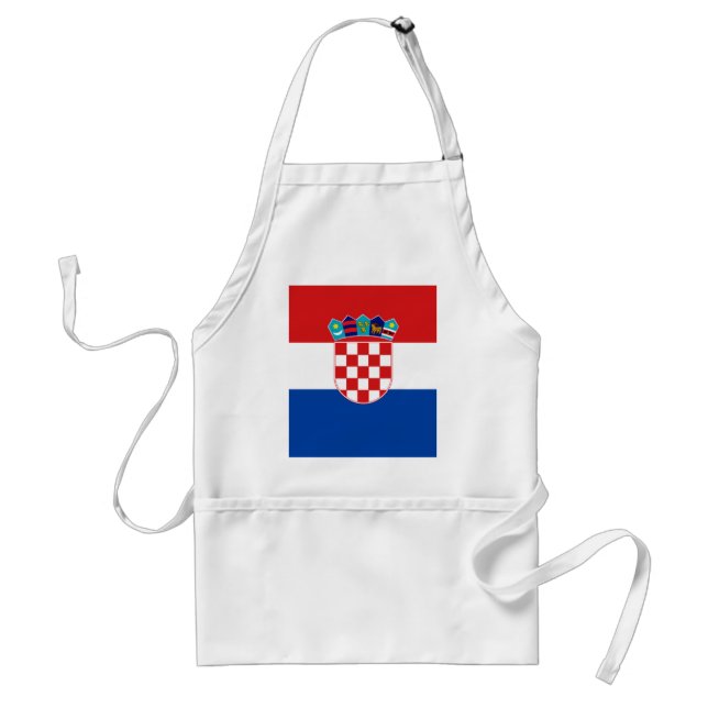 Tablier Drapeau de Croatie (Devant)