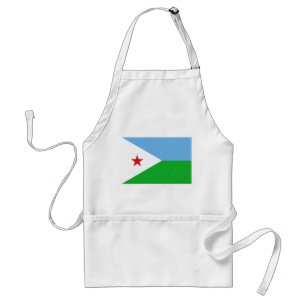 Tablier Drapeau de Djibouti