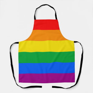 Tablier Drapeau de fierté arc-en-ciel LGBTQ+