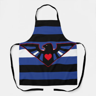 Tablier Drapeau de fierté d'aigle en cuir