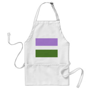 Tablier Drapeau de fierté genderqueer de SlipperyJoe lavan
