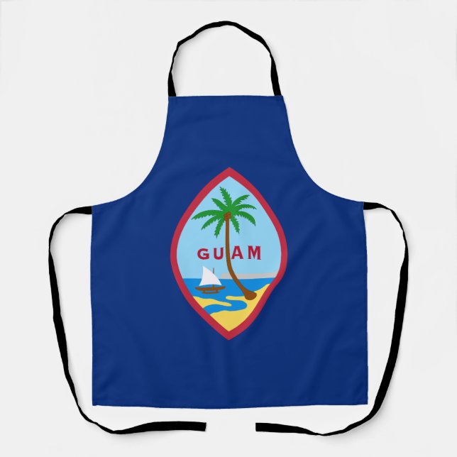 Tablier Drapeau de Guam (Recto)