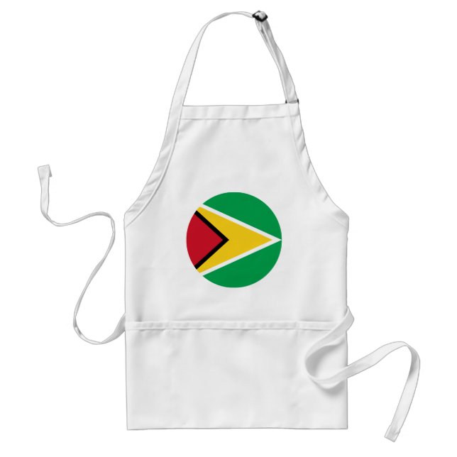 Tablier Drapeau de Guyana (Devant)