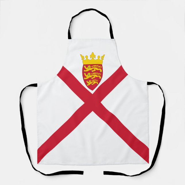 Tablier Drapeau de Jersey (Recto)
