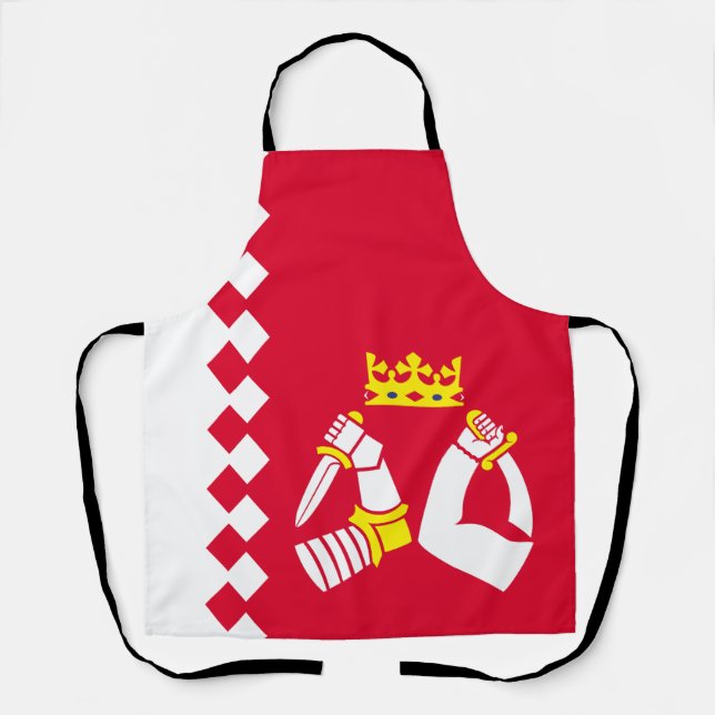 Tablier Drapeau de Karelia Nord (Recto)