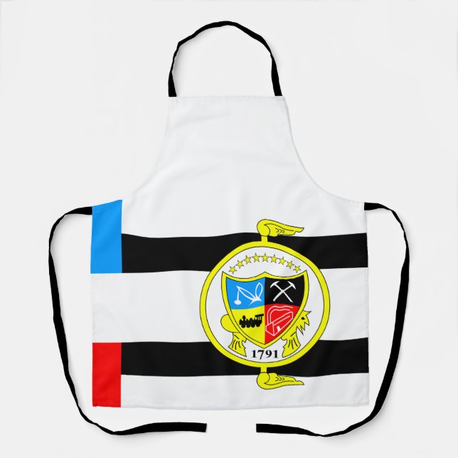 Tablier Drapeau de Knoxville, Tennessee (Recto)