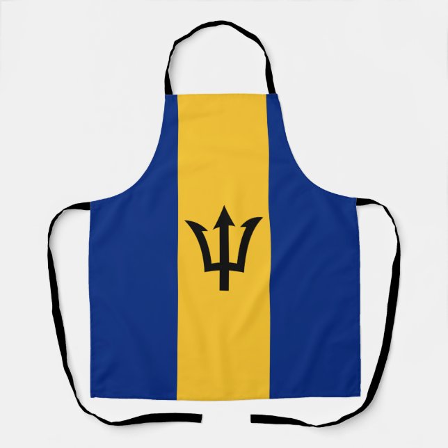 Tablier Drapeau de la Barbade patriotique (Recto)