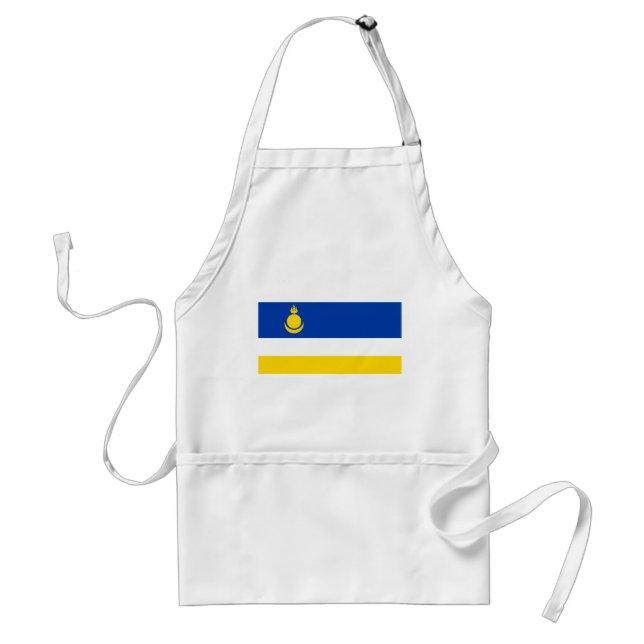 Tablier Drapeau de la Buryatia patriotique (Devant)