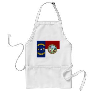 Tablier Drapeau de la Caroline du Nord