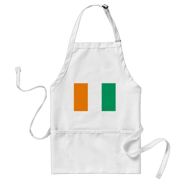 Tablier Drapeau de la Côte d'Ivoire (Devant)