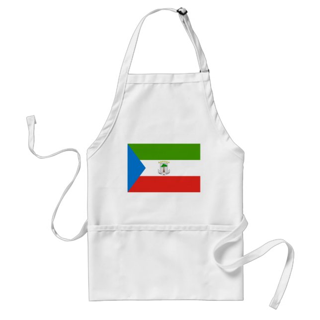 Tablier Drapeau de la Guinée équatoriale (Devant)