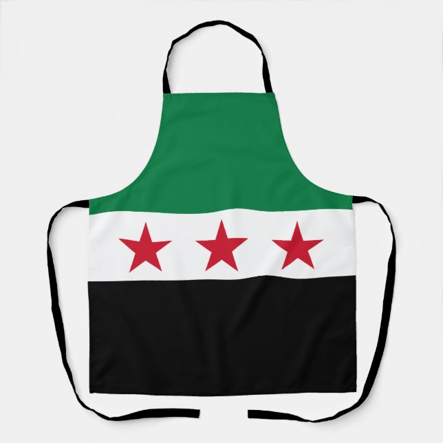 Tablier Drapeau de la Syrie (Recto)