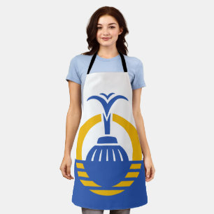 Tablier Drapeau de la ville d'Orlando Apron