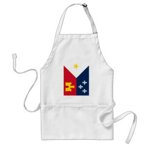 Tablier Drapeau de l'Acadiana