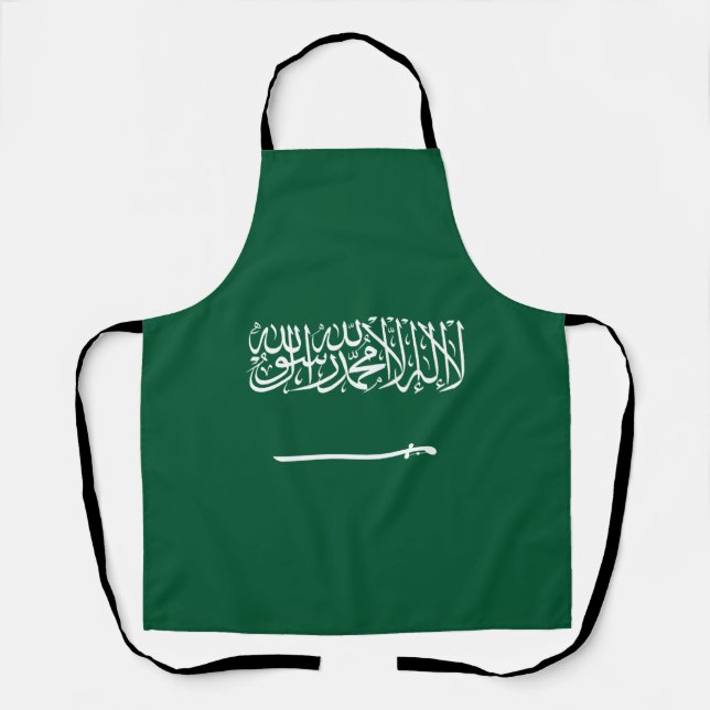 Tablier Drapeau de l'Arabie saoudite (Recto)