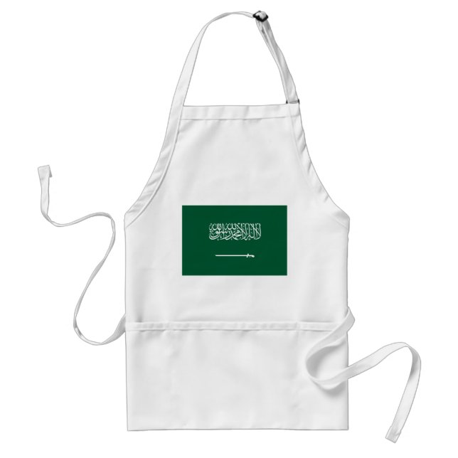 Tablier Drapeau de l'Arabie saoudite (Devant)