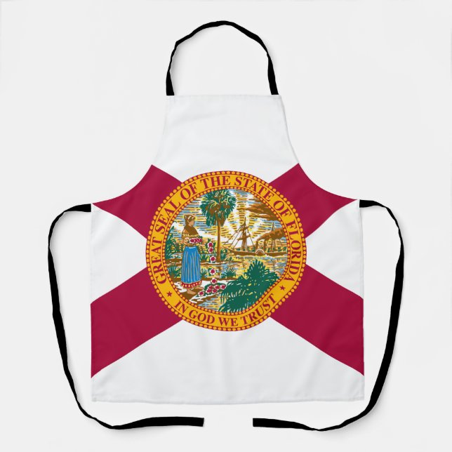 Tablier Drapeau de l'État de Floride (Recto)
