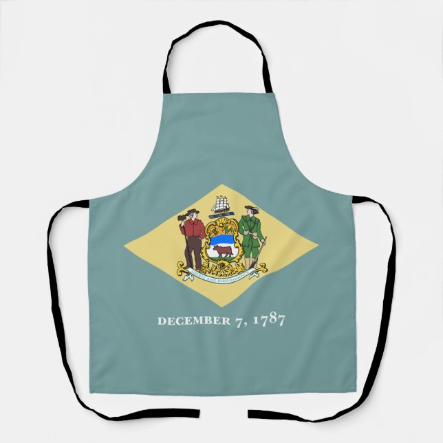 Tablier Drapeau de l'État du Delaware (Recto)