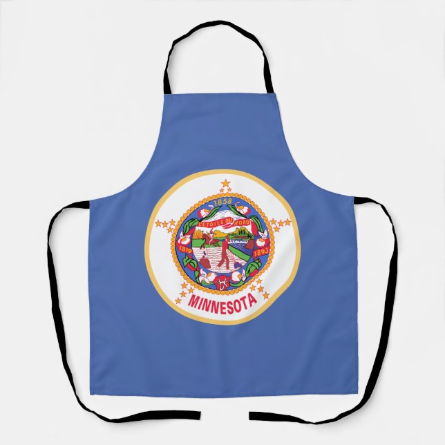 Tablier Drapeau de l'État du Minnesota (Recto)