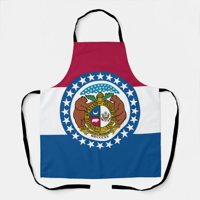 Tablier Drapeau de l'État du Missouri (Recto)