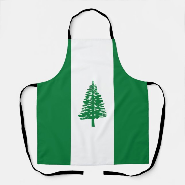 Tablier Drapeau de l'île Norfolk (Recto)